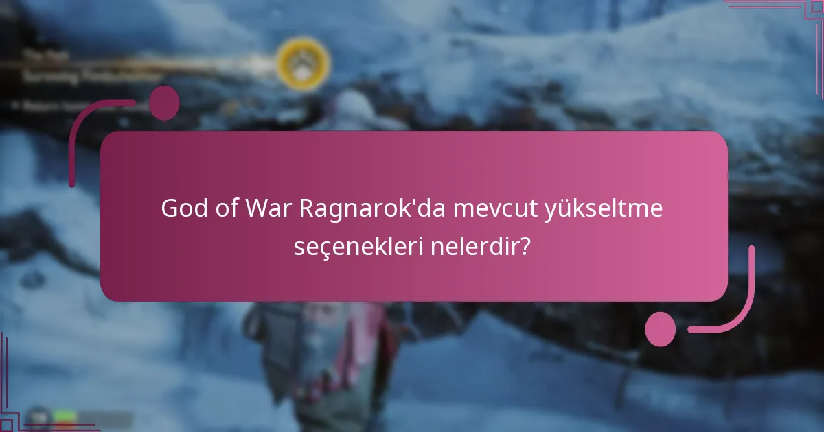 Farklı oyun tarzları için hangi yükseltme seçenekleri önerilir?