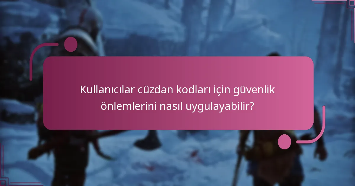 Cüzdan kodu güvenliğini artırabilecek araçlar nelerdir?